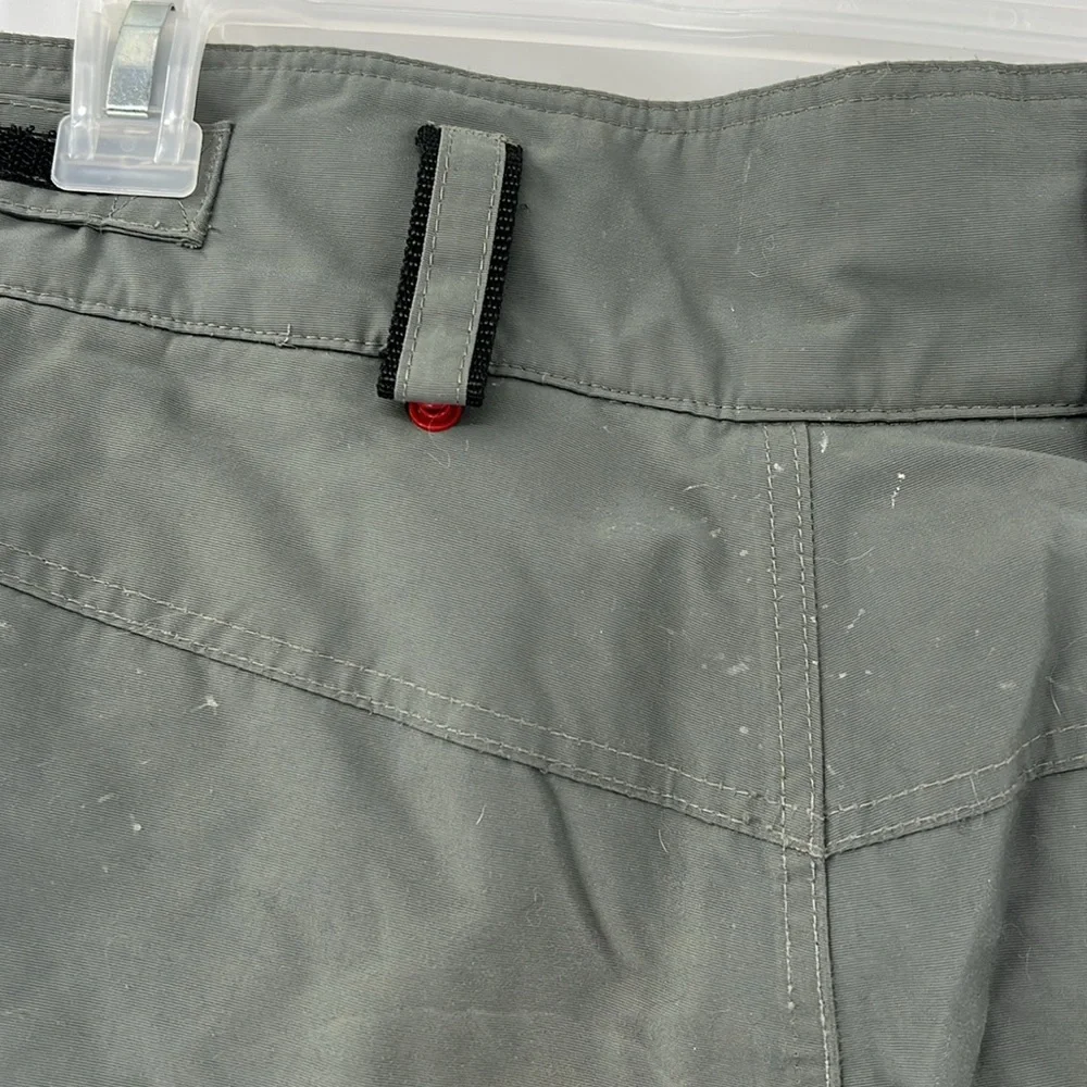Bonfire Vaporlite Silver Series Boys Large Snowboard Ski Pants Gray Cargo